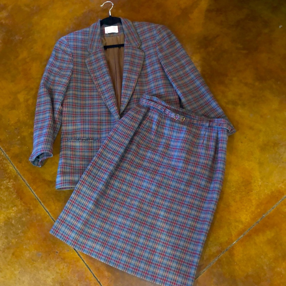 Vintage wool suit